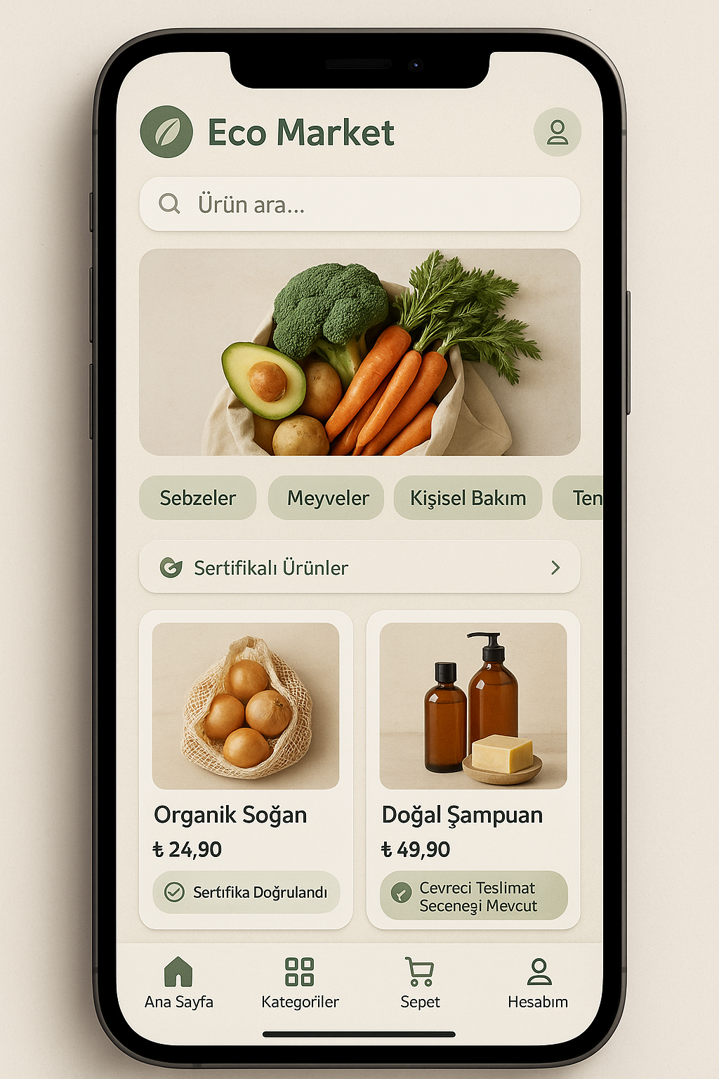 Eco Market - E-Ticaret Platformu